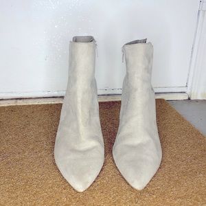 Express Booties Light Grey Size 7